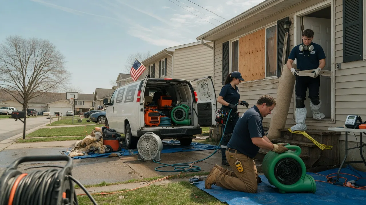 Water Damage Restoration in Ortley, SD near me